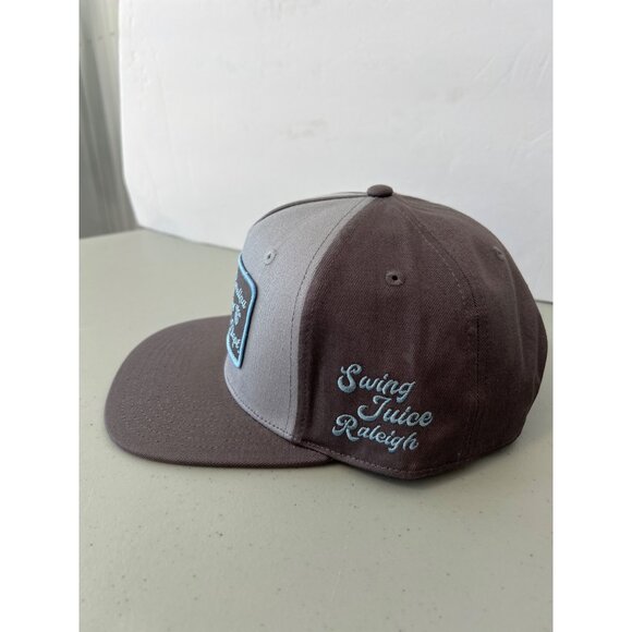 Swing Juice North Carolina Municipal Golf Course Dept. Snapback Cap Mens OS NEW - Picture 2 of 8